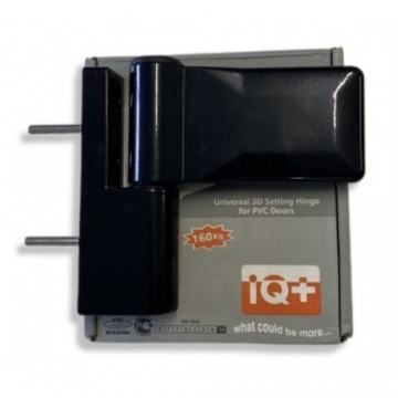 Петля дверна IQ+ 16 - 19  чорна